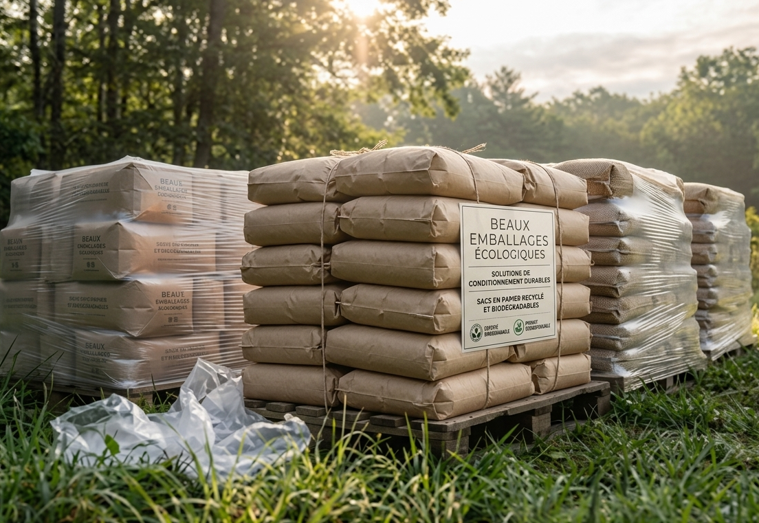 Vente de sacs biodégradables